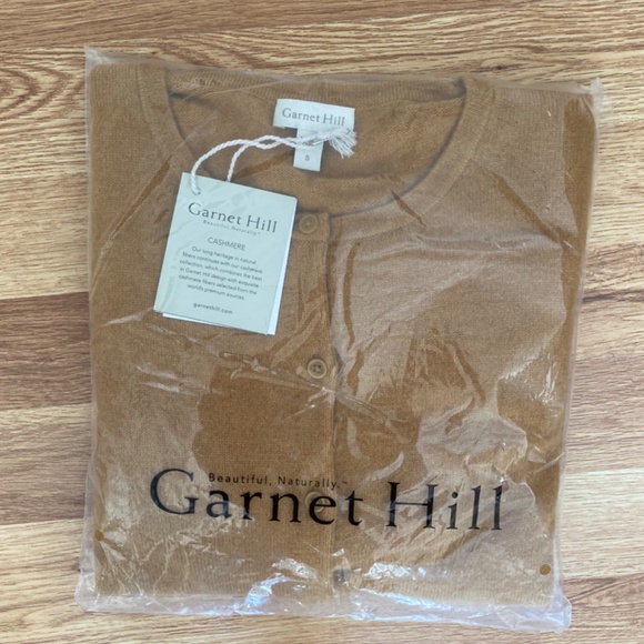 Garnet Hill Cashmere Cardigan Women’s - Picture 2 of 2